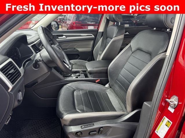 2022 Volkswagen Atlas 3.6L V6 SEL Premium R-Line Red at DeMontrond Auto Country