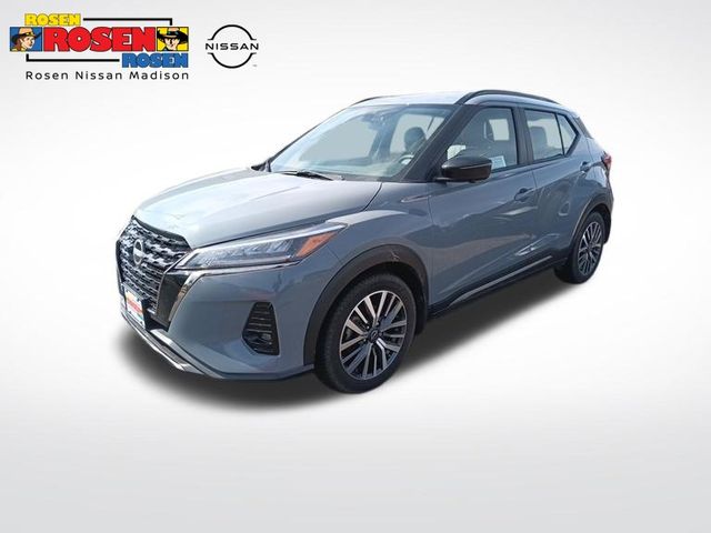 Boulder Gray Pearl 2023 Nissan Kicks SR FWD SUV / Crossover Front-Wheel Drive Continuously Variable Transmission