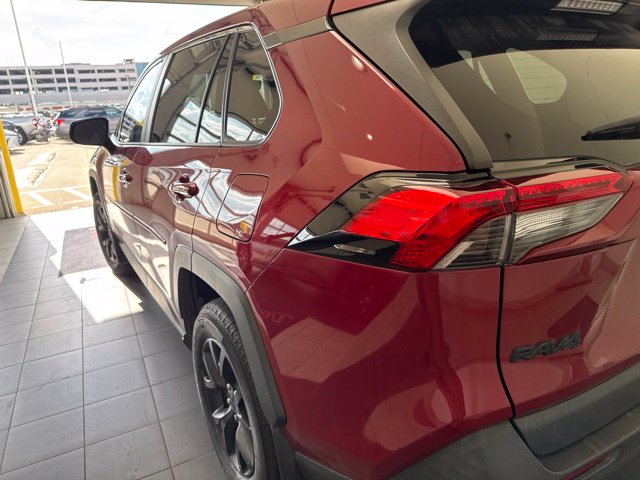 2022 Toyota RAV4 LE Red at Don McGill Toyota