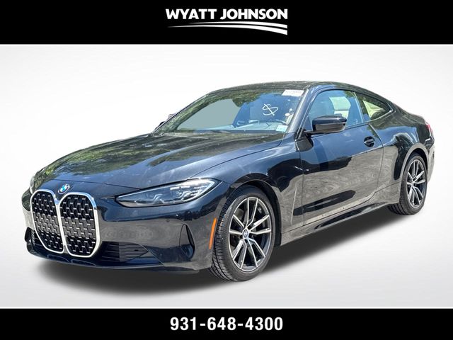 Black Sapphire Metallic 2022 BMW 4 Series 430i Coupe RWD Coupe Rear-Wheel Drive 8-Speed Automatic