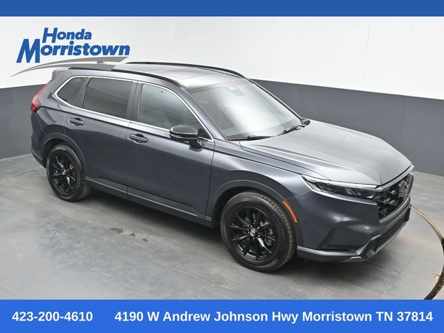 Gray Metallic 2024 Honda CR-V Hybrid SUV / Crossover Front-Wheel Drive Continuously Variable Transmission