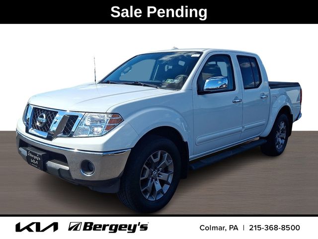 Glacier White 2016 Nissan Frontier Pickup Truck Four-Wheel Drive 5-Speed Automatic Overdrive