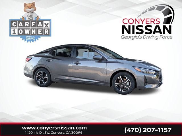 Gray (Gun Metallic) 2025 Nissan Sentra Sedan Front-Wheel Drive Continuously Variable Transmission