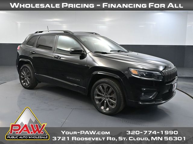 Diamond Black Crystal Pearlcoat 2020 Jeep Cherokee SUV / Crossover Four-Wheel Drive 9-Speed Automatic