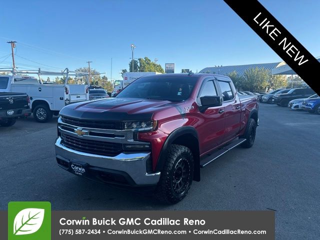 Cherry Red Tintcoat 2021 Chevrolet Silverado 1500 Pickup Truck Four-Wheel Drive 8-Speed Automatic