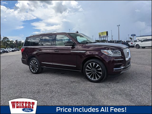 Red (Burgundy) 2021 Lincoln Navigator SUV / Crossover 4X2 Automatic