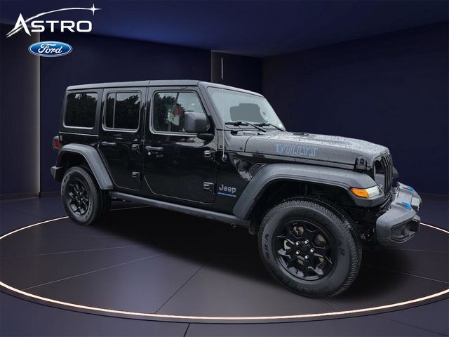 Black Clearcoat 2023 Jeep Wrangler 4xe SUV / Crossover Four-Wheel Drive 8-Speed Automatic