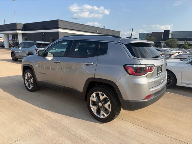 2021 Jeep Compass Limited Silver at North Houston Mitsubishi