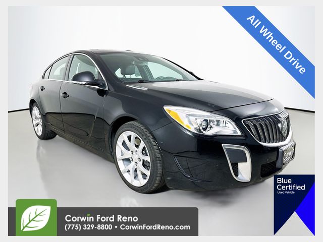 Black (Ebony Twilight Metallic) 2017 Buick Regal Sedan All-Wheel Drive 6-Speed Automatic