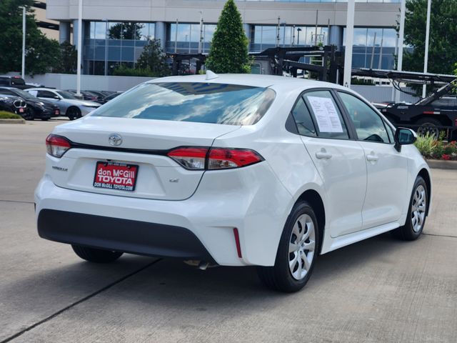 2026 Toyota Corolla LE White at Don McGill Toyota