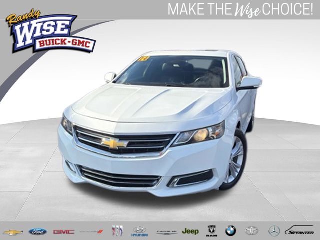 Summit White 2014 Chevrolet Impala Sedan Front-Wheel Drive 6-Speed Automatic Overdrive