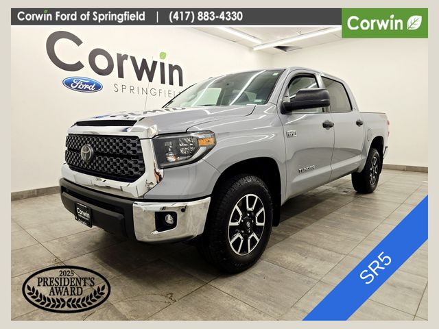 Cement Gray 2019 Toyota Tundra Pickup Truck Four-Wheel Drive 6-Speed Automatic