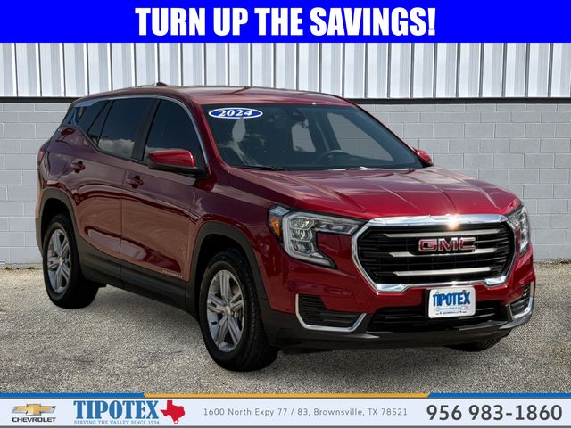 Volcanic Red Tintcoat 2024 GMC Terrain SUV / Crossover Front-Wheel Drive 9-Speed Automatic