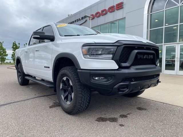 2019 Ram 1500 Rebel - Bright White Clearcoat exterior view 3