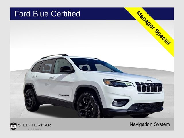 Bright White Clearcoat 2023 Jeep Cherokee Altitude 4WD SUV / Crossover 9-Speed Automatic