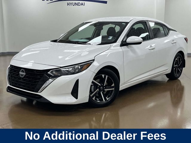 White (Fresh Powder) 2024 Nissan Sentra SV FWD Sedan Front-Wheel Drive Continuously Variable Transmission