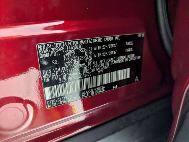 used 2020 Toyota RAV4 car, priced at $20,681