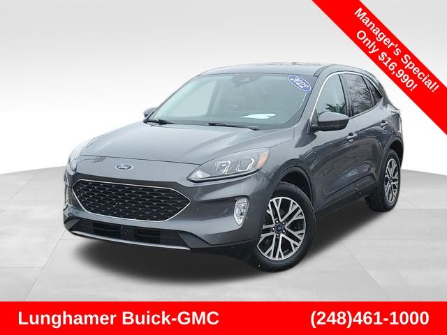 Gray Metallic 2022 Ford Escape SEL AWD SUV / Crossover All-Wheel Drive 8-Speed Automatic