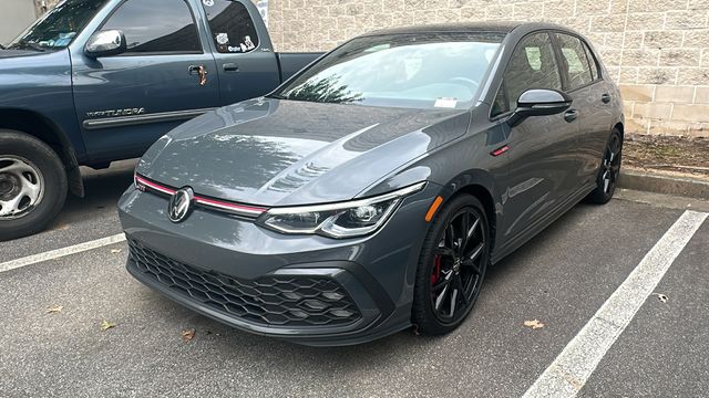Graphite Gray/Black Roof 2024 Volkswagen Golf GTI Hatchback Front-Wheel Drive 6-Speed Manual