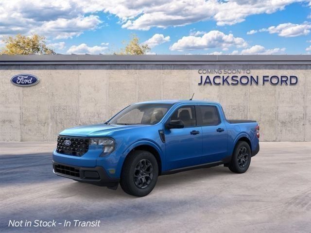 Blue 2026 Ford Maverick Pickup Truck All-Wheel Drive Continuously Variable Transmission