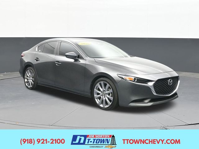Machine Gray Metallic 2020 Mazda MAZDA3 Sedan Front-Wheel Drive 6-Speed Automatic