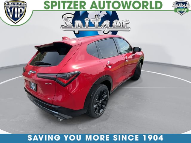 2026 Acura ADX A-Spec Advance Package Red at Spitzer Acura