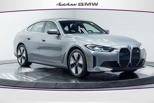 Skyscraper Gray Metallic 2024 BMW i4 Sedan Rear-Wheel Drive Automatic