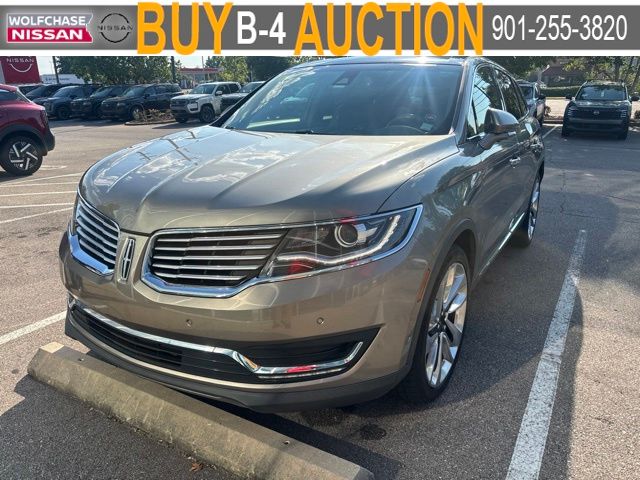 Luxe Metallic 2016 Lincoln MKX SUV / Crossover Front-Wheel Drive 6-Speed Automatic