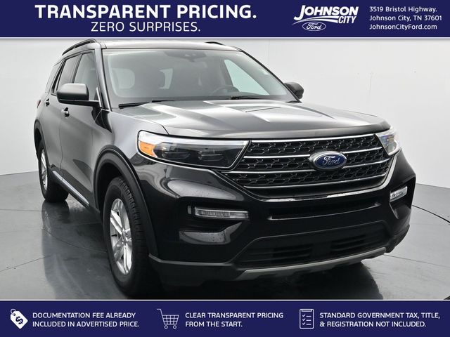 Agate Black Metallic 2023 Ford Explorer SUV / Crossover All-Wheel Drive Automatic