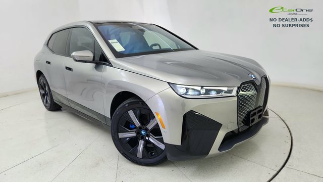 Oxide Gray Metallic 2024 BMW iX xDrive50 AWD SUV / Crossover All-Wheel Drive Automatic