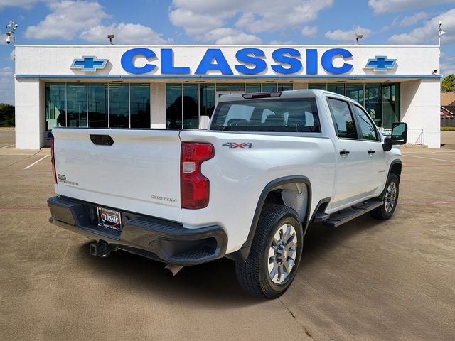 2022 Chevrolet Silverado 2500HD Custom White at Wharton Chevrolet GMC