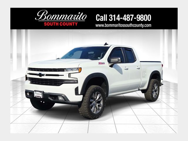 Summit White 2019 Chevrolet Silverado 1500 Pickup Truck Four-Wheel Drive 8-Speed Automatic