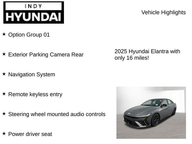 New 2025 Hyundai Elantra For Sale in Indianapolis, IN