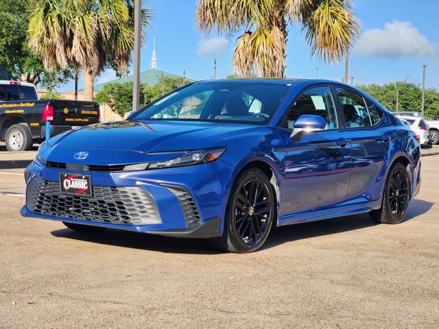 2025 Toyota Camry SE Blue at Gullo Toyota