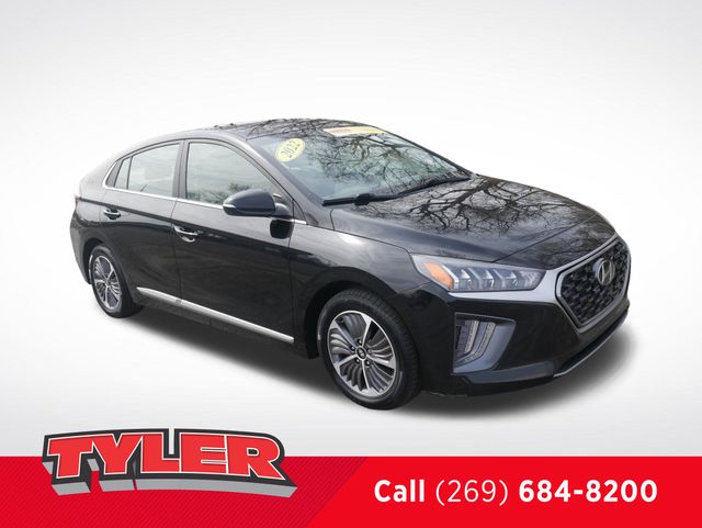 Black Noir Pearl 2022 Hyundai Ioniq Hybrid Plug-In SEL FWD Hatchback Front-Wheel Drive 6-Speed Dual Clutch
