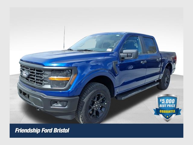 Argon Blue Metallic 2026 Ford F-150 STX 4dr SuperCrew 4WD Pickup Truck Four-Wheel Drive Automatic