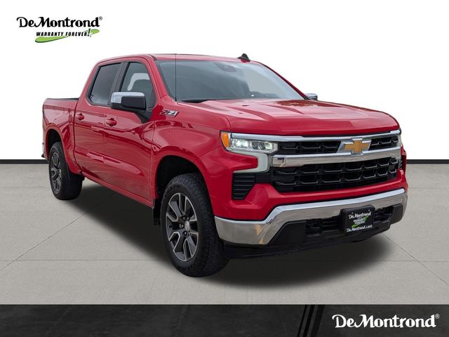 2022 Chevrolet Silverado 1500 LT Red at DeMontrond Gulf Freeway