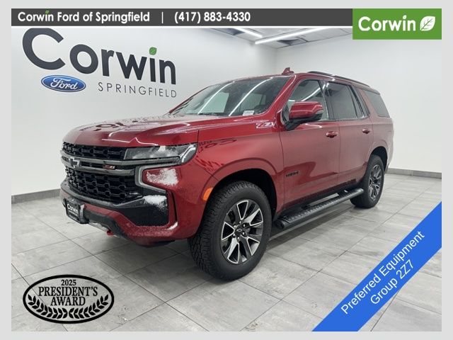 Cherry Red Tintcoat 2021 Chevrolet Tahoe Z71 4WD SUV / Crossover Four-Wheel Drive
