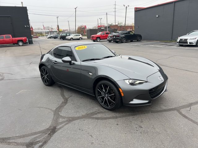 Pre-Owned 2024 Mazda MX-5 Miata RF Grand Touring 2D Convertible in