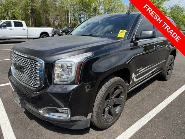 Onyx Black 2017 GMC Yukon Denali 4WD SUV / Crossover Four-Wheel Drive 8-Speed Automatic Overdrive