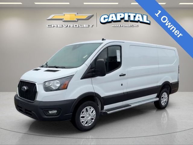 Oxford White 2025 Ford Transit Cargo Van Rear-Wheel Drive