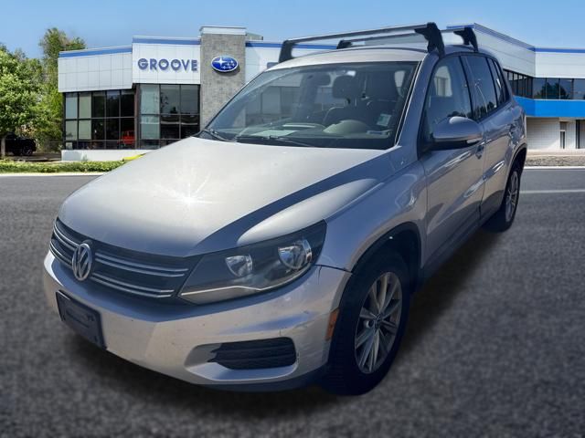 Reflex Silver Metallic 2014 Volkswagen Tiguan SUV / Crossover All-Wheel Drive 6-Speed Automatic