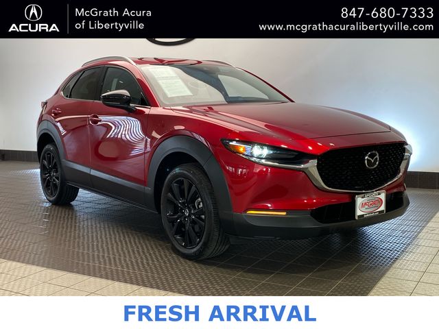Soul Red Crystal Metallic 2023 Mazda CX-30 2.5 S Turbo Premium AWD SUV / Crossover All-Wheel Drive 6-Speed Automatic