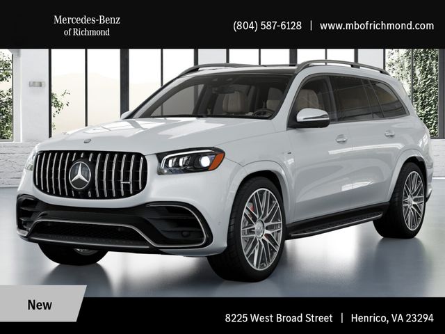 Moonlight White Metallic 2026 Mercedes-Benz GLS SUV / Crossover All-Wheel Drive 9-Speed Automatic