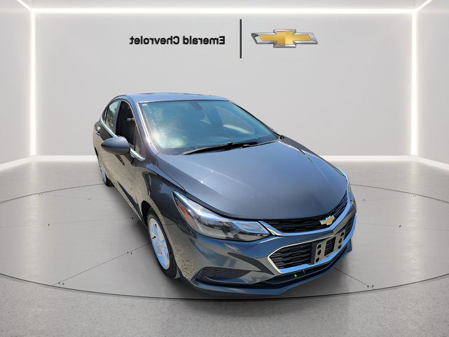 Gray (Graphite Metallic) 2018 Chevrolet Cruze Sedan Front-Wheel Drive 6-Speed Automatic