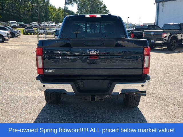 Used 2021 Blue Ford Lariat image 7
