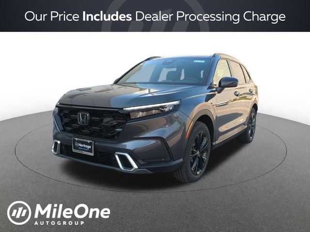 Meteorite Gray Metallic 2026 Honda CR-V Hybrid SUV / Crossover All-Wheel Drive Continuously Variable Transmission
