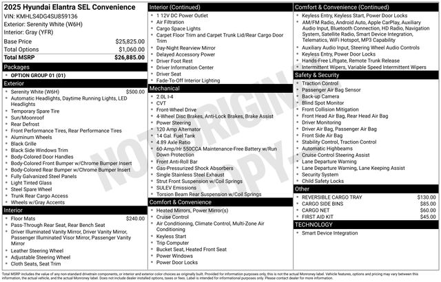 Used 2025 Hyundai Elantra For Sale in Indianapolis, IN