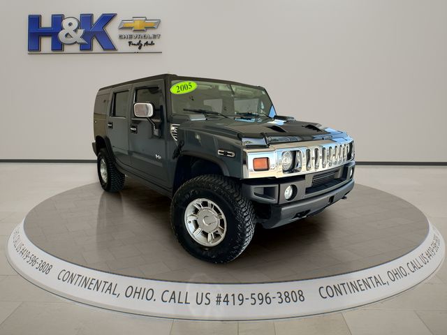 Stealth Gray 2005 Hummer H2 Base SUV / Crossover Four-Wheel Drive 4-Speed Automatic Overdrive