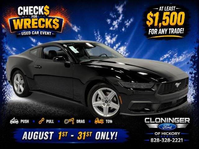 Shadow Black 2026 Ford Mustang Coupe Rear-Wheel Drive Automatic